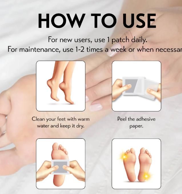 Mugwort Sole Detox Patch (Pack of 20)