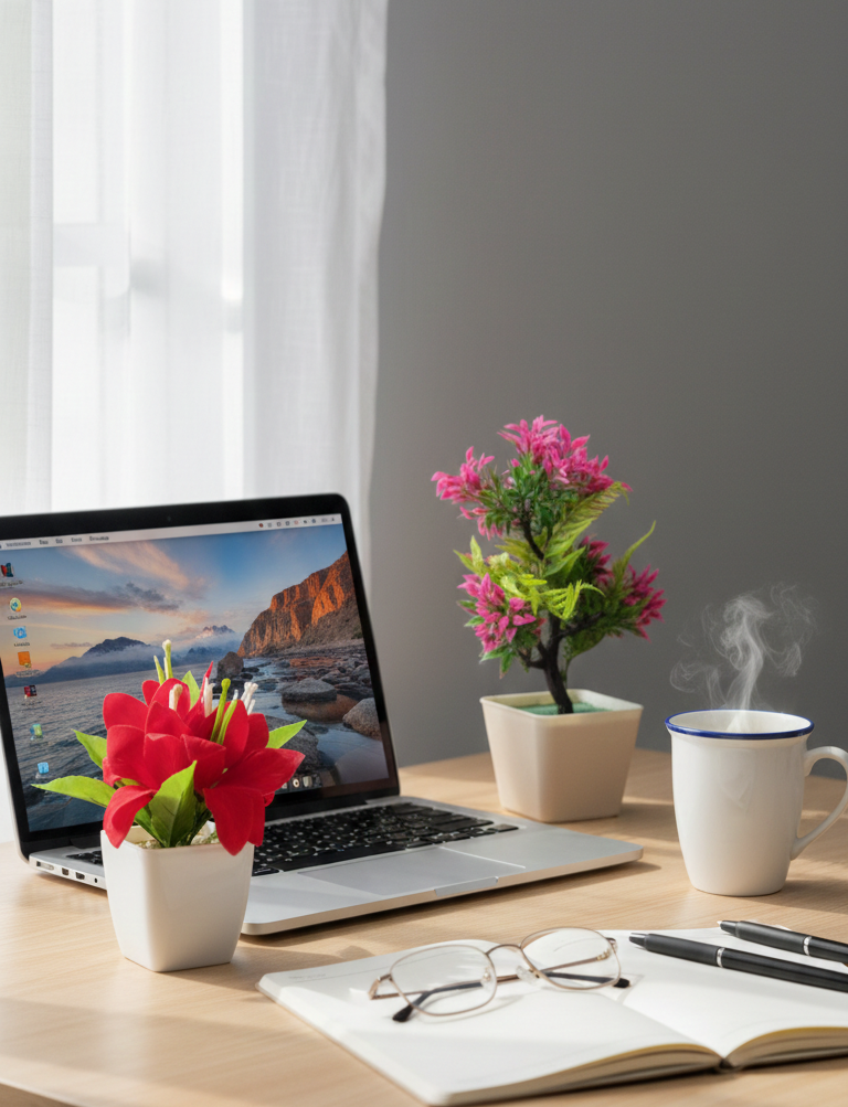 Artificial Flower pot